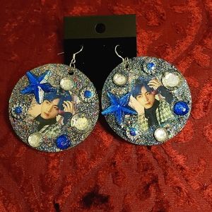 BTS V Sparkling Earrings (Deluxe Edition)